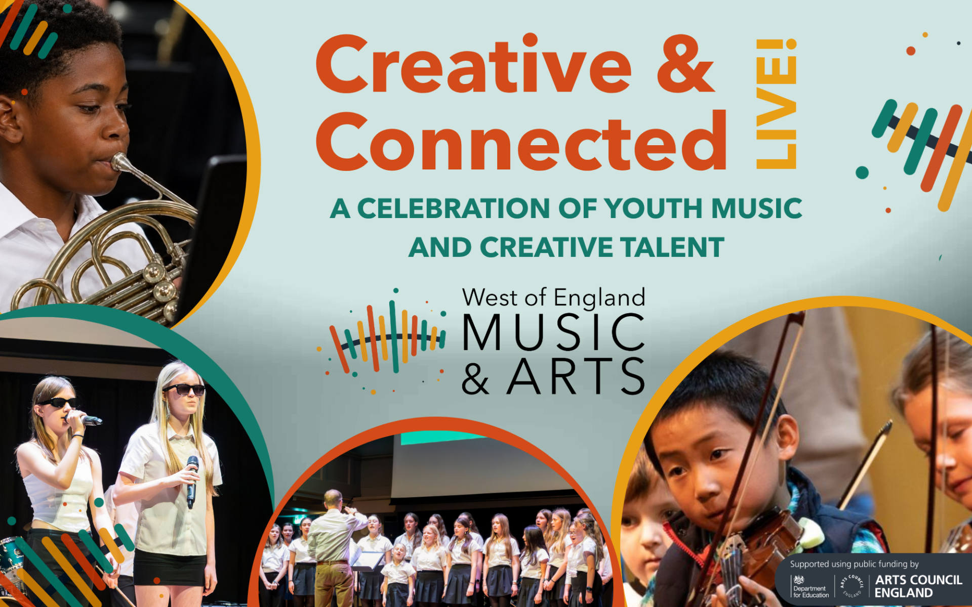 Creative & Connected live banner image