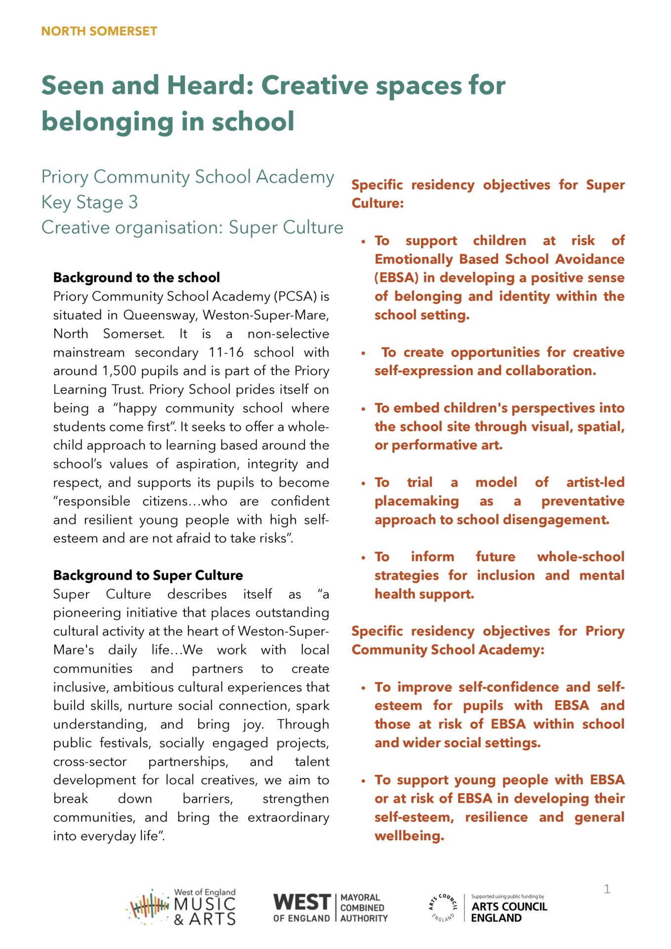 creative residency priory & super culture