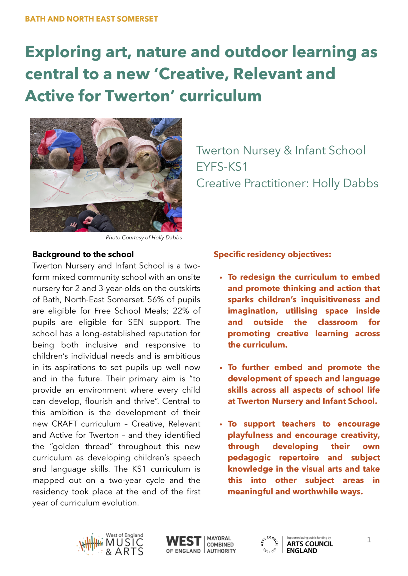 creative residency twerton & holly dabbs